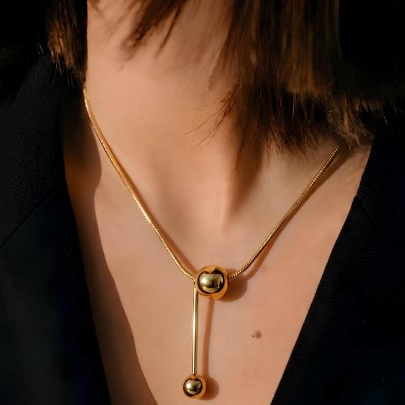 Ball Drop Necklace