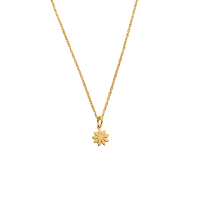 Multicolor Gem Charm Necklace