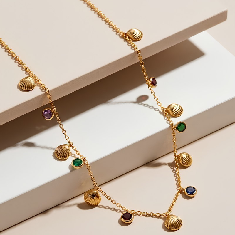 Chroma Shell Necklace