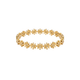 Gold Blossom Chain Bracelet