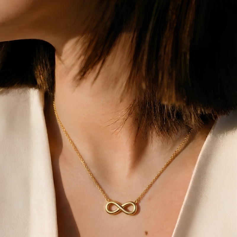 Infinity Gold Necklace