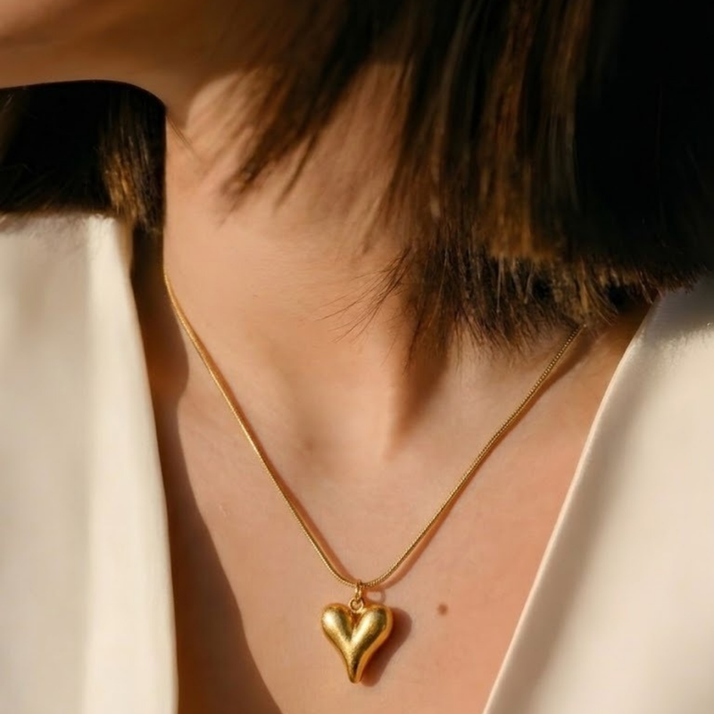 Golden Heart Pendant