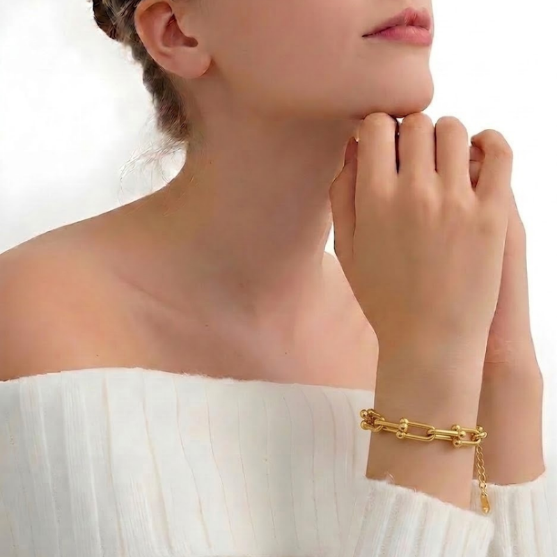 U-Link Gold Bracelet