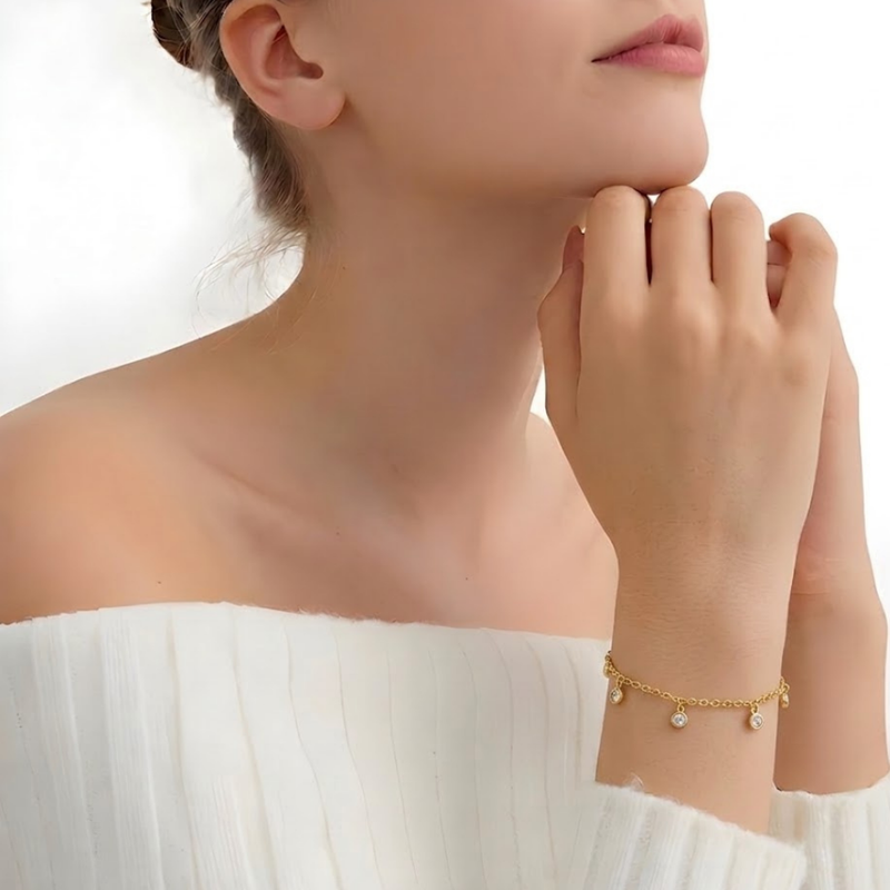 Sparkle Gold Bracelet