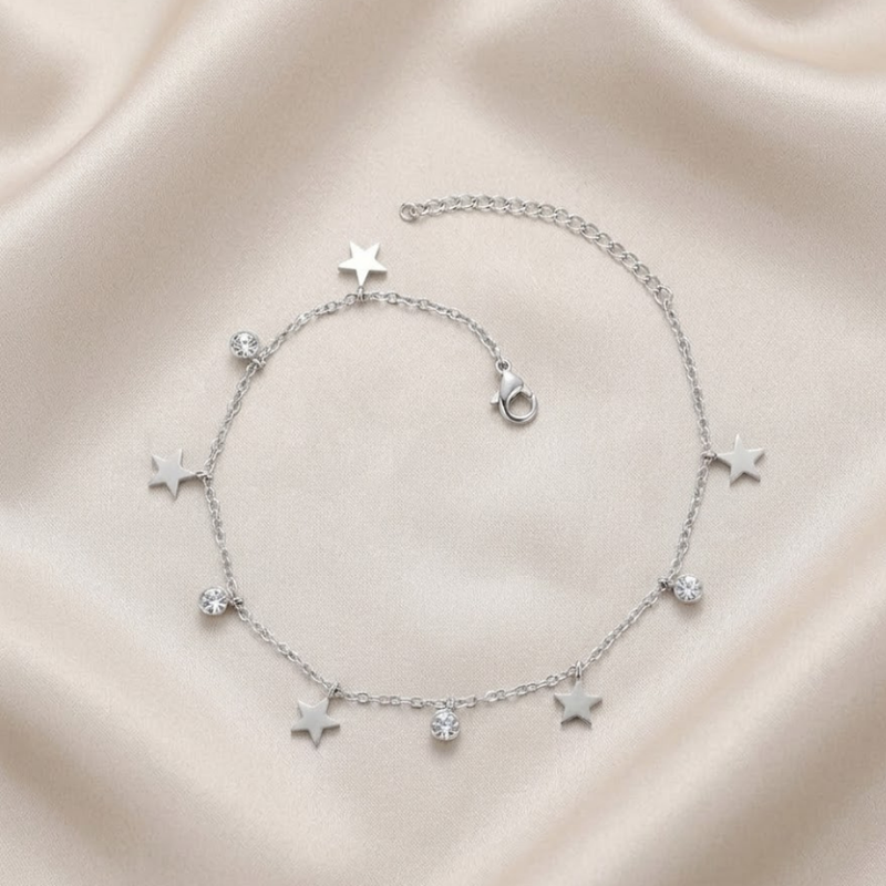 Celestial Crystal Star Bracelet