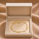 Gold Infinity Charm Bracelet