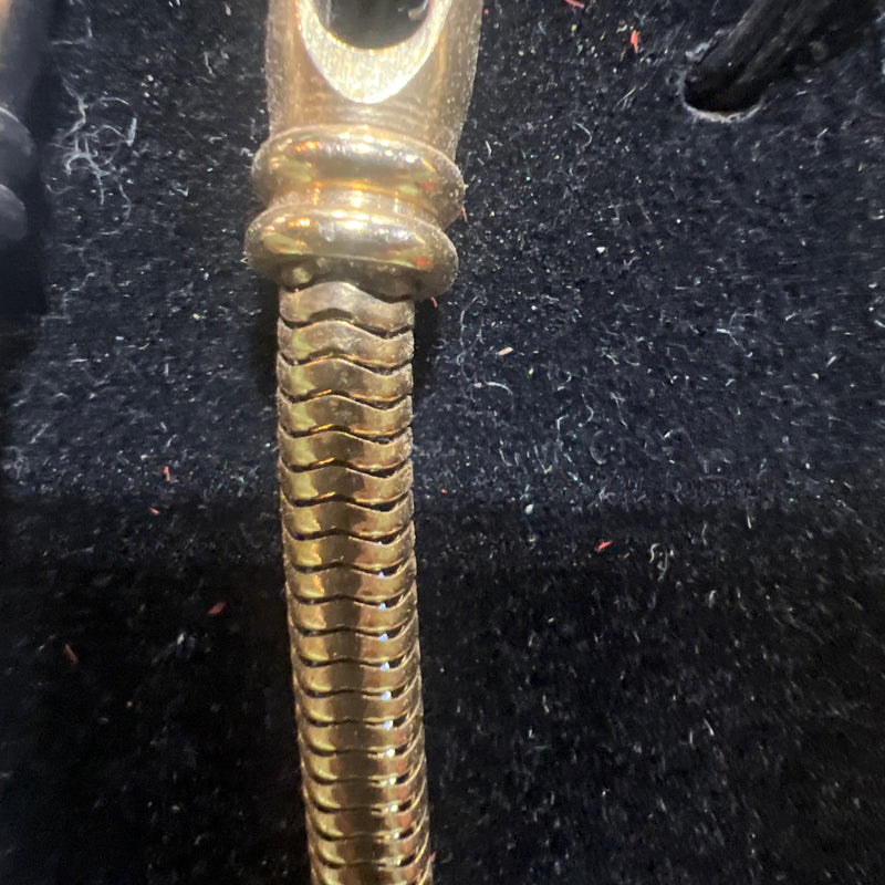 Men golden snake bracelet