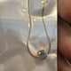 minimal Stone Necklace