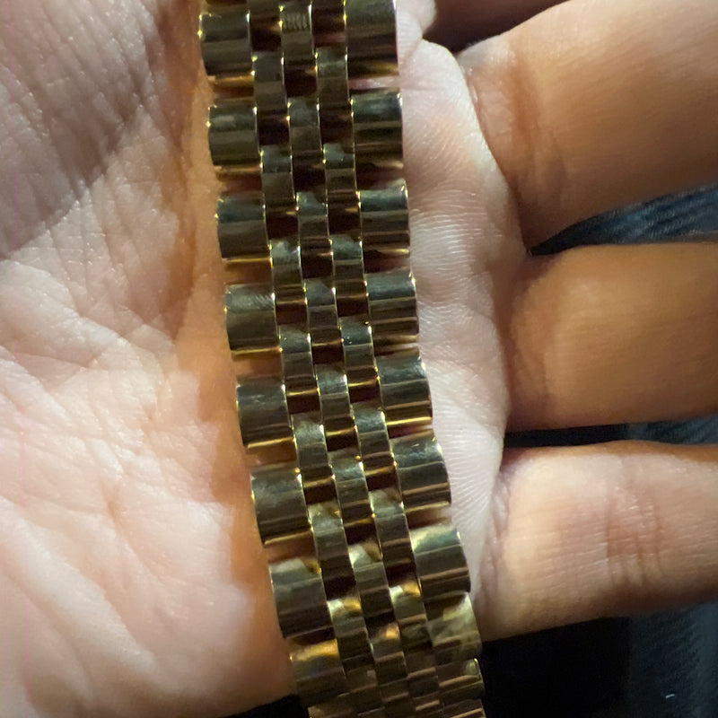 Men Golden Thick bracelet