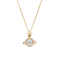 Golden Planet Necklace