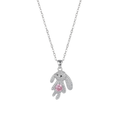 Crystal Bunny Necklace