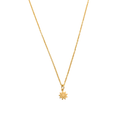 Multicolor Gem Charm Necklace