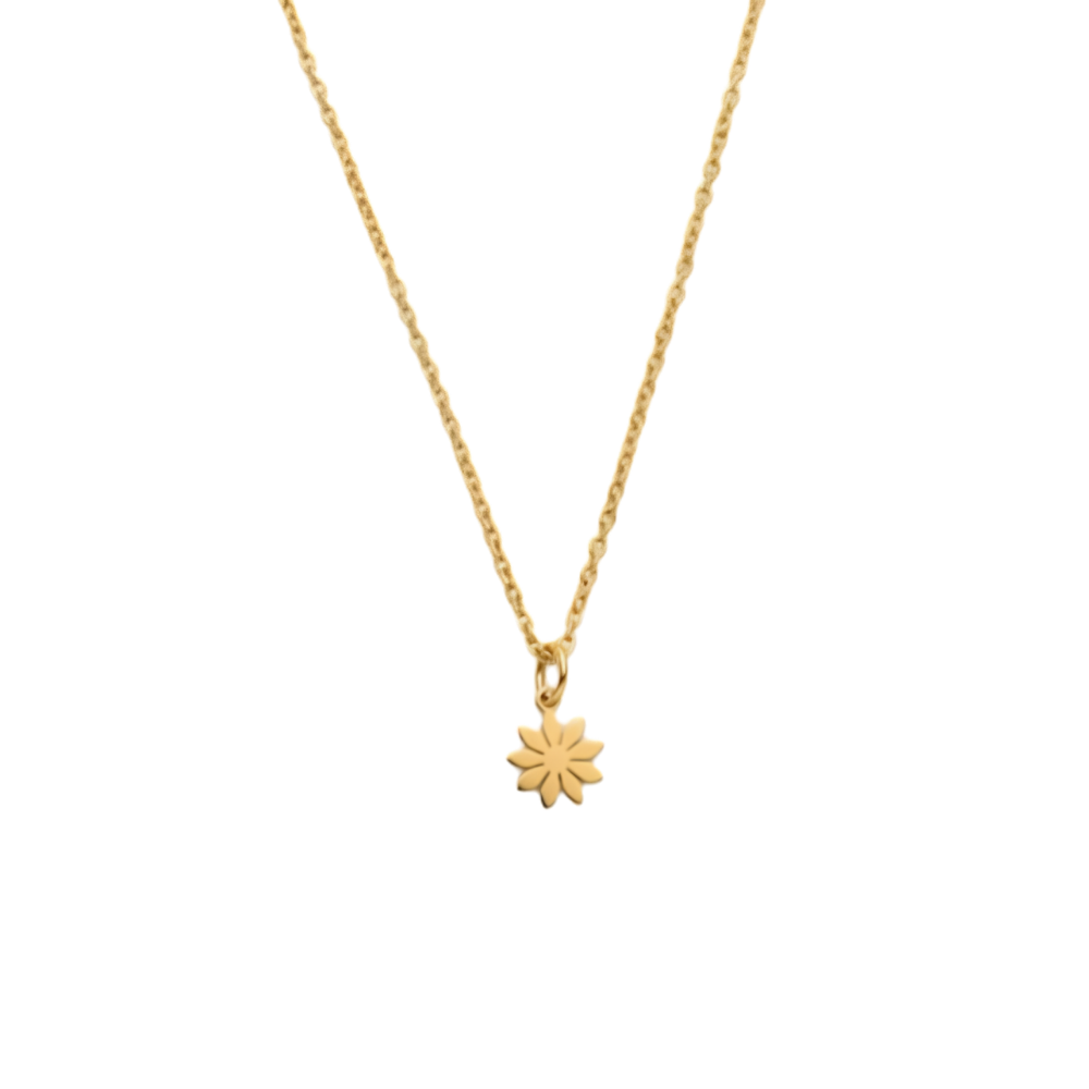 Multicolor Gem Charm Necklace