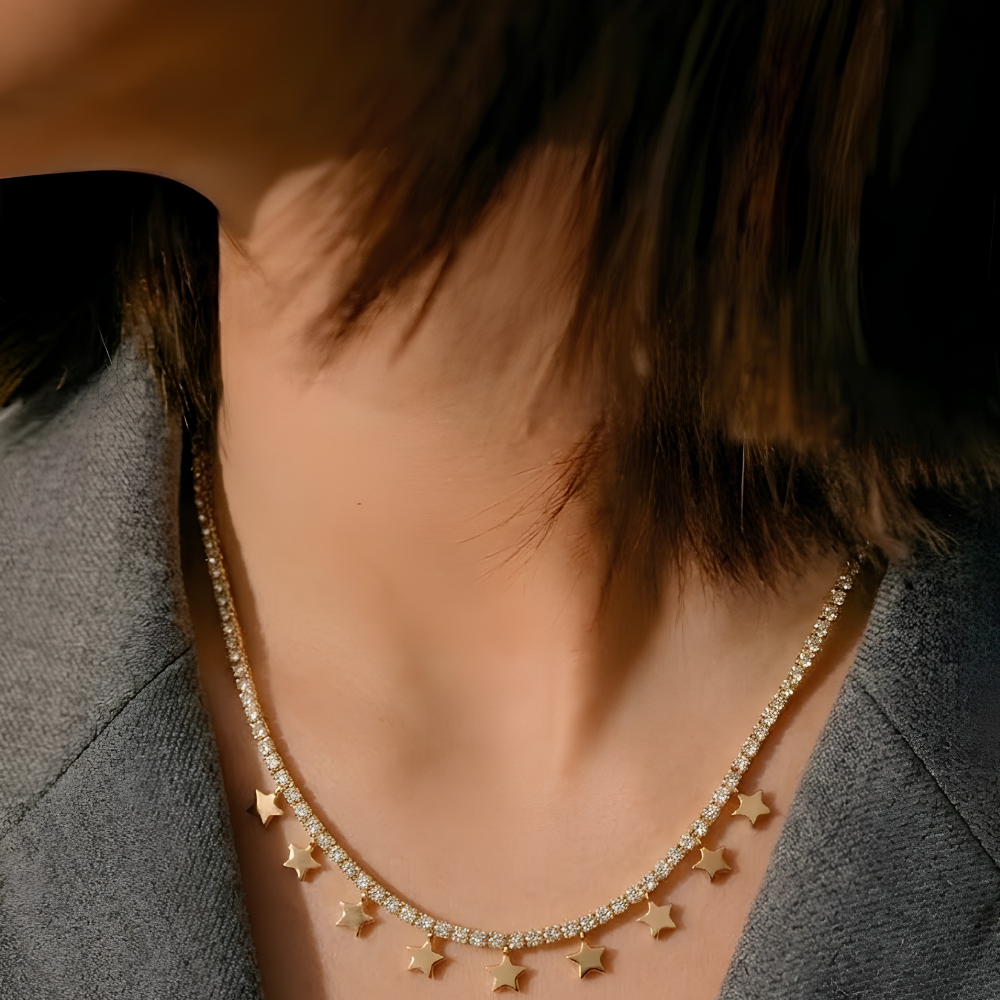 Diamond Galaxy Necklace