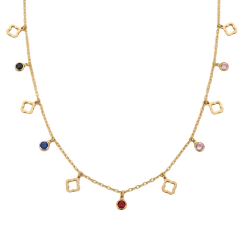 Vibrant Blossom Necklace