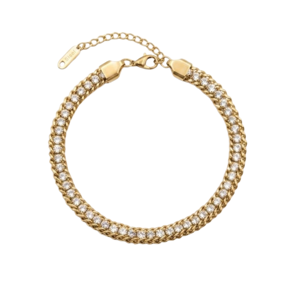 Zirconia Chain Bracelet