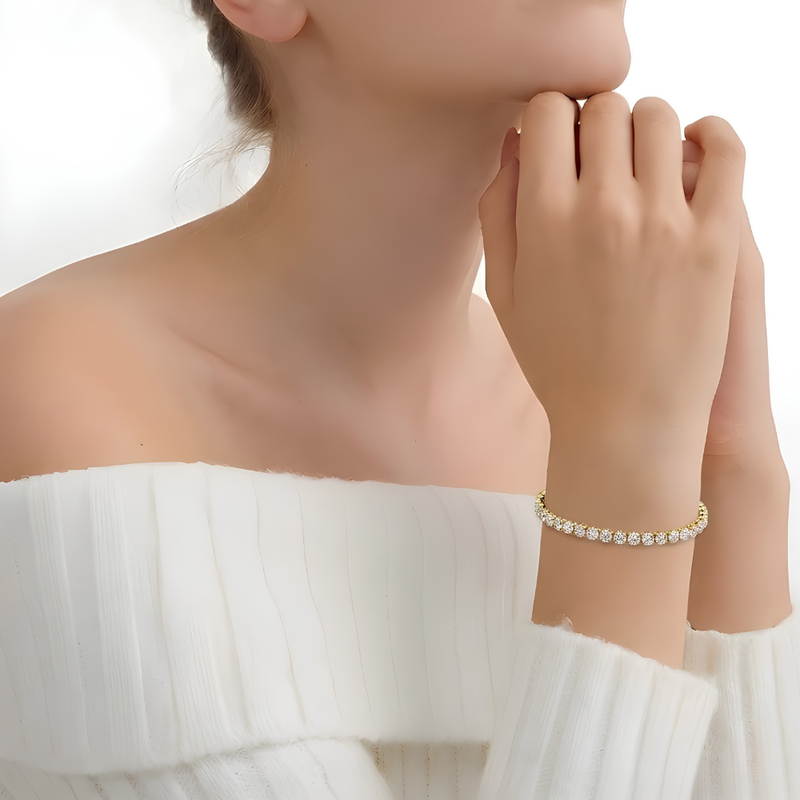 Full Zirconia Stone Bracelet