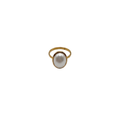 Oval Pearl Ring