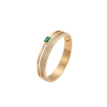 Emerald Stone Bangle