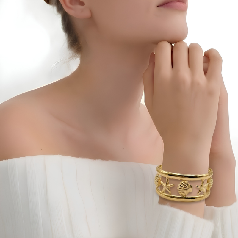 Summer Breeze Cuff Bangle