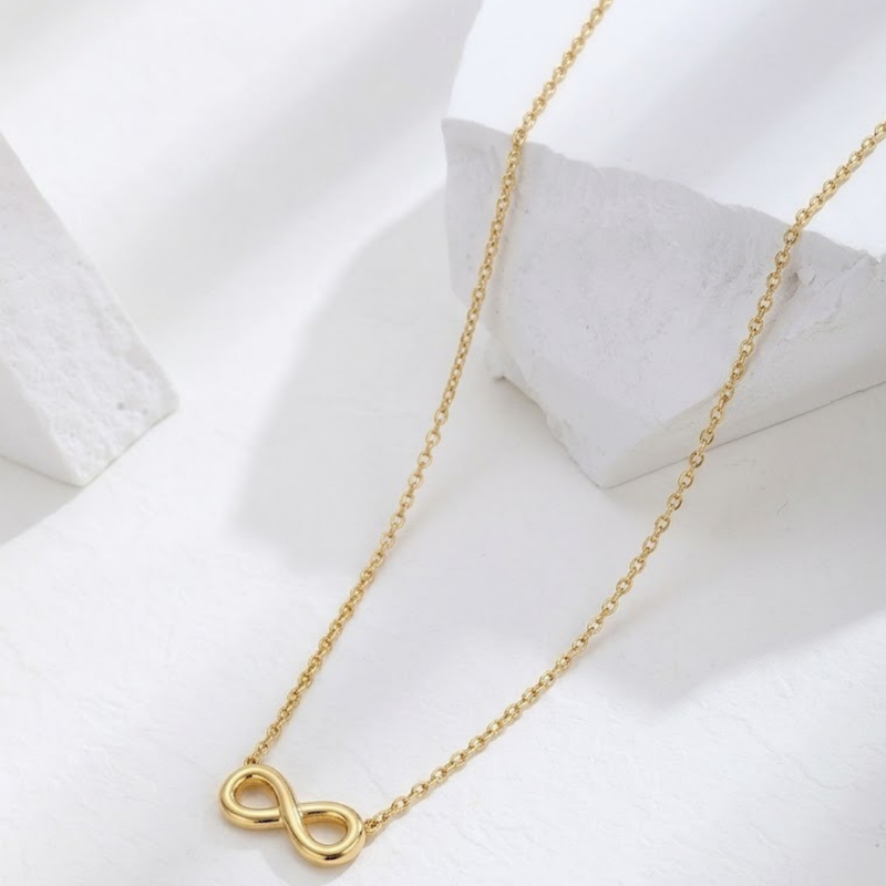 Infinity Gold Necklace
