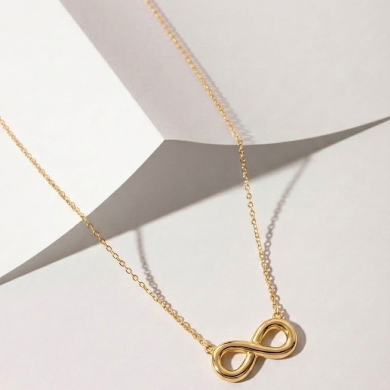 Infinity Gold Necklace