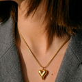 Golden Heart Pendant