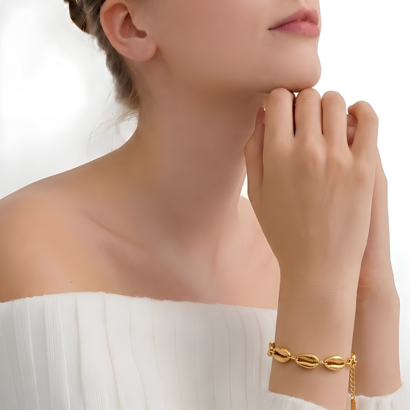 Seashell Chain Bracelet