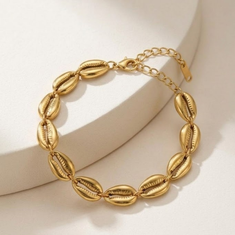 Seashell Chain Bracelet