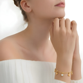 Crystal Charm Bracelet