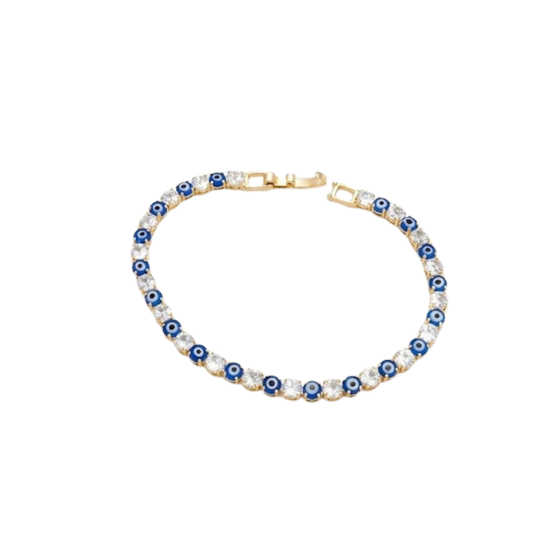 Evil Eye Tennis Bracelet