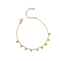 Rhinestone Charm Bracelet