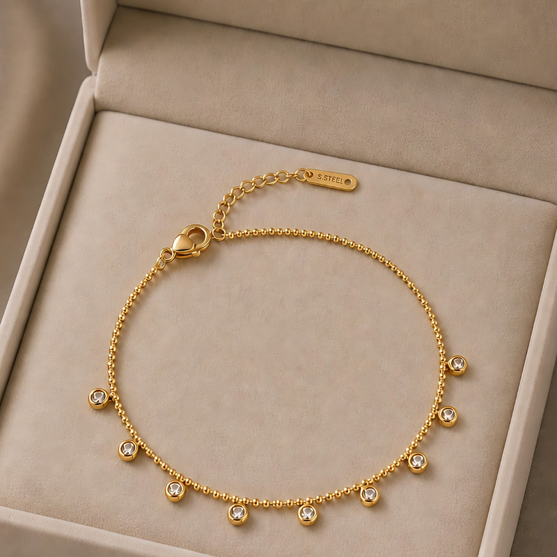 Charm Gold Bracelet