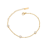 Bezel Stone Bracelet