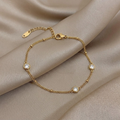 Bezel Stone Bracelet