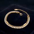 Gold Stone Bracelet