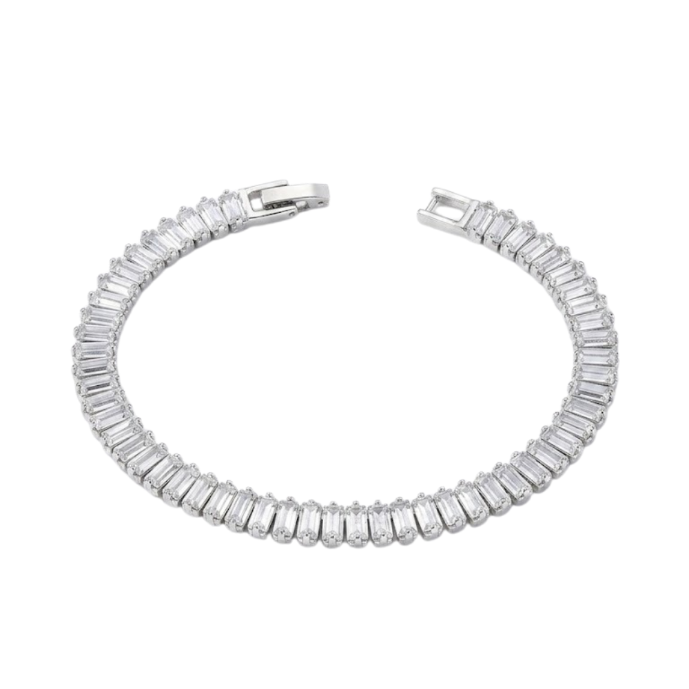 Silver Crystal Bracelet