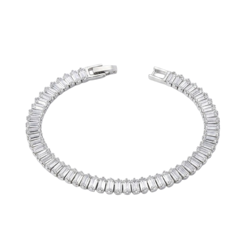 Silver Tennis Bracelet
