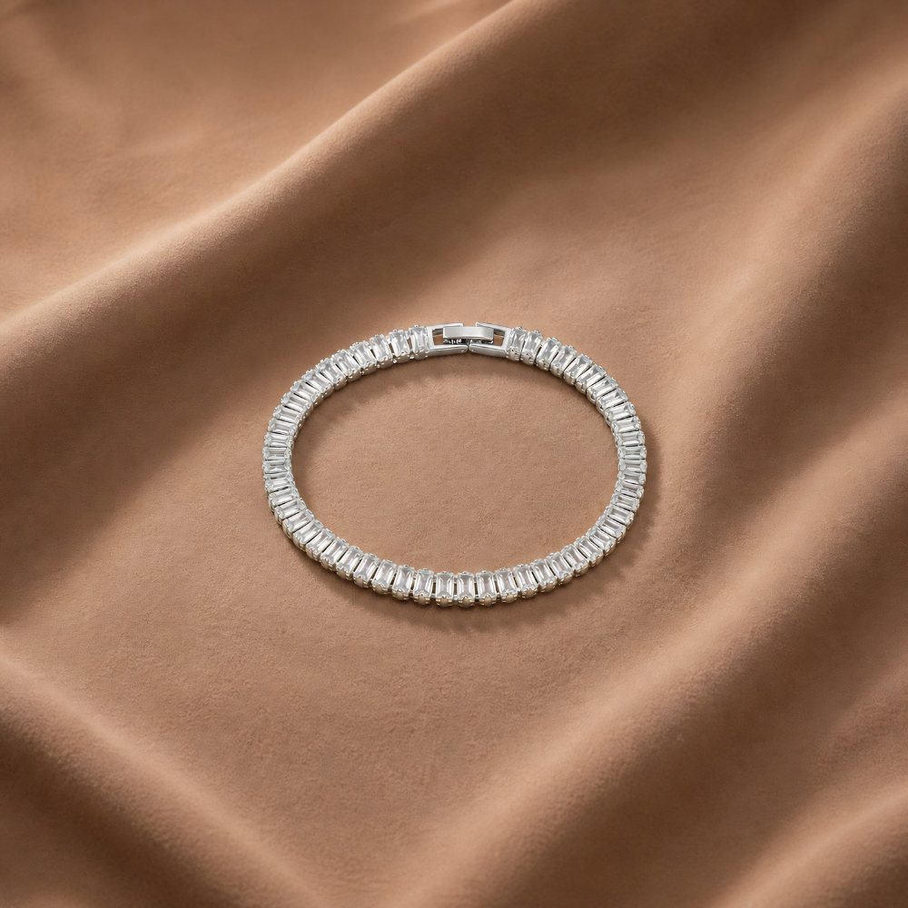 Silver Crystal Bracelet