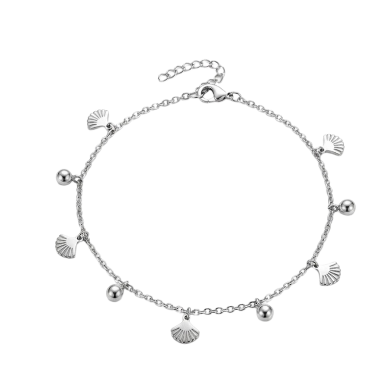 Shell Silver Bracelet