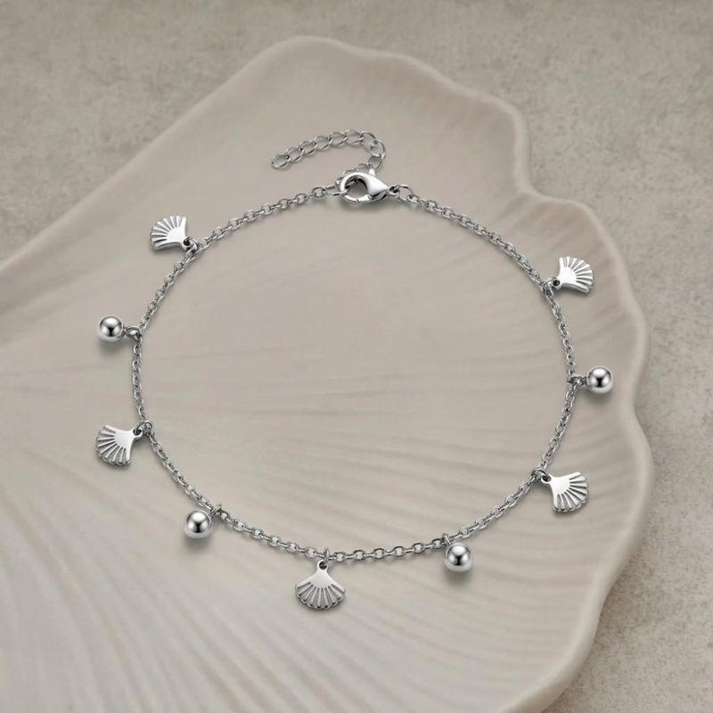 Shell Charm Bracelet