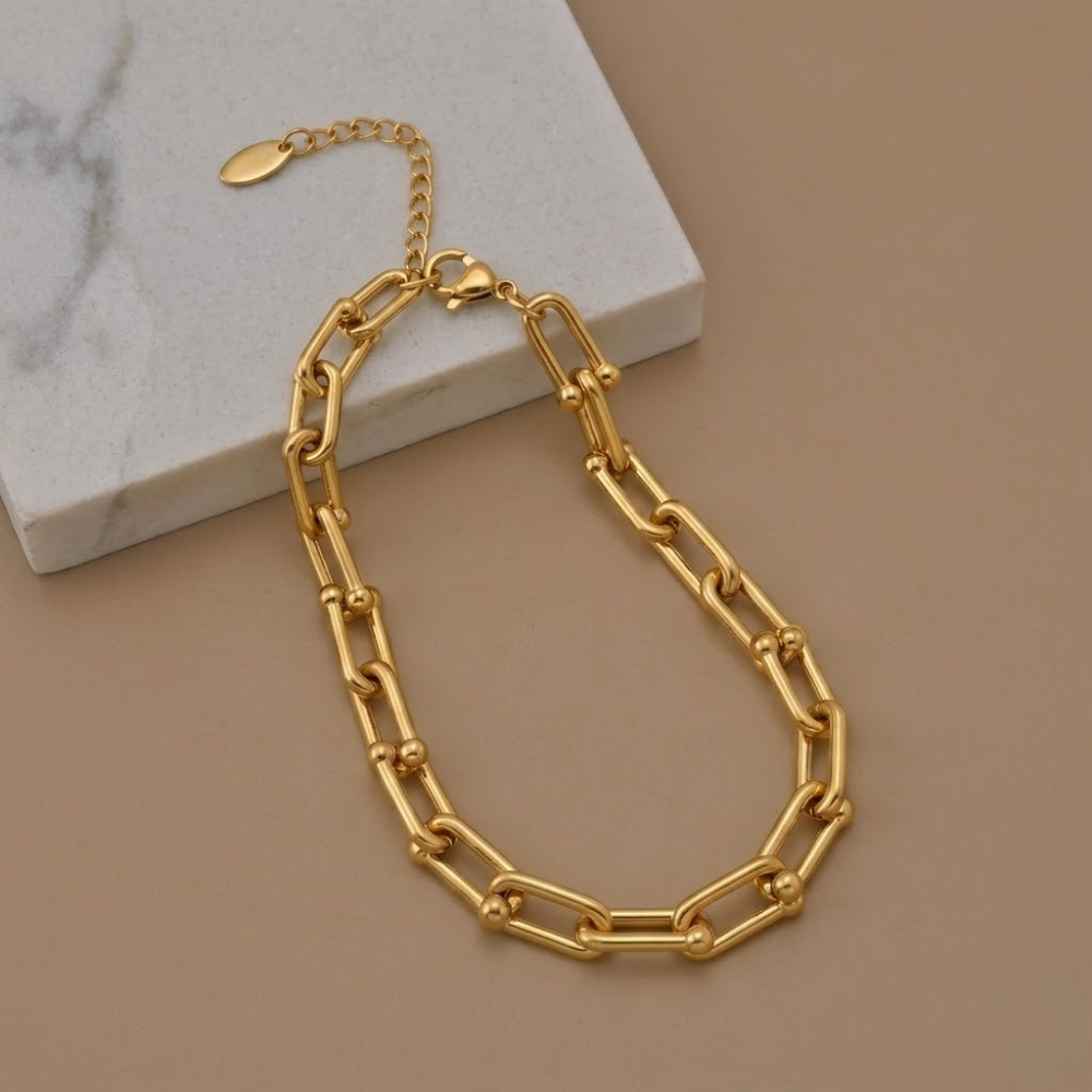 U-Link Gold Bracelet