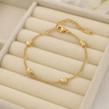 Heart Chain Bracelet