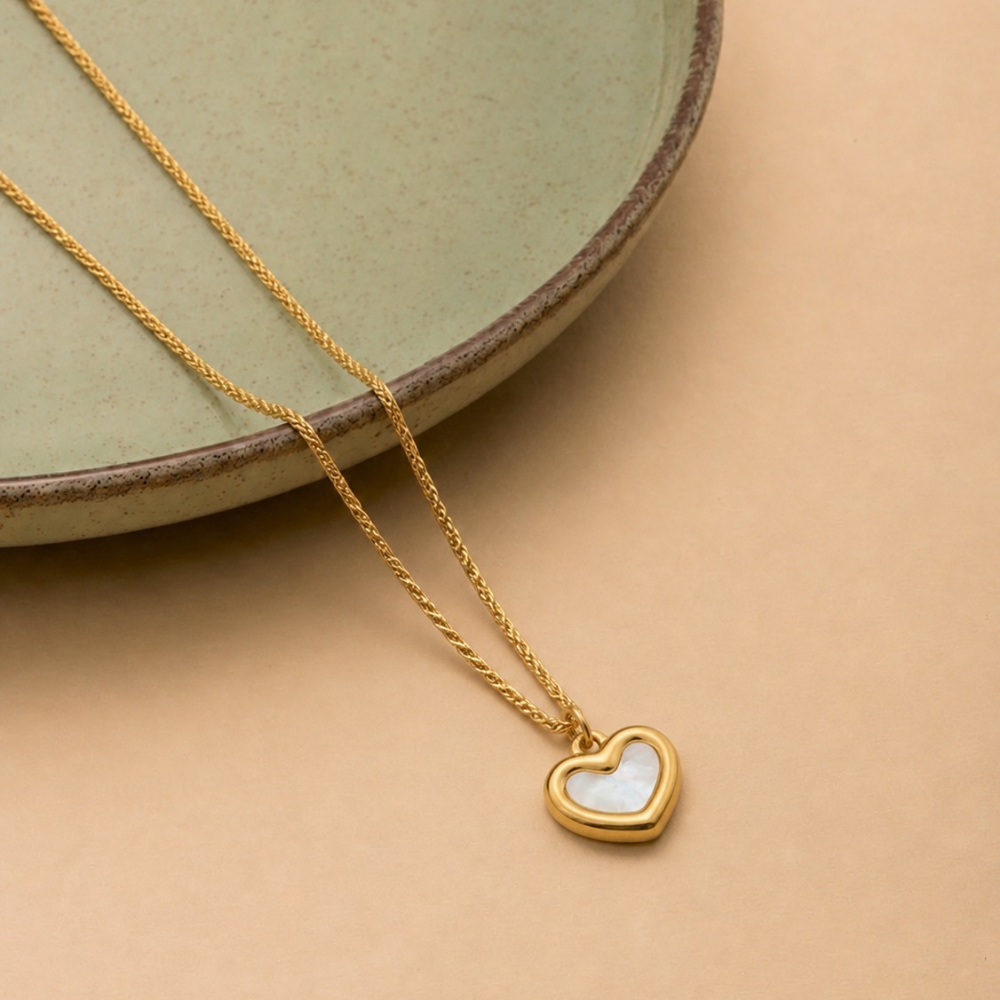 Pearl Heart Pendant
