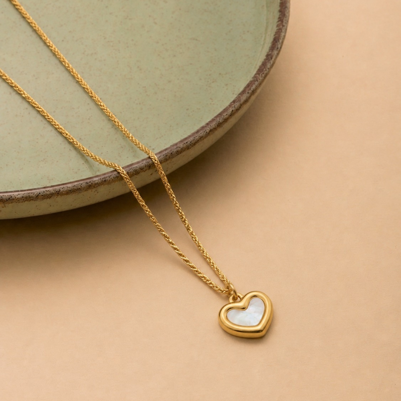 Pearl Heart Pendant
