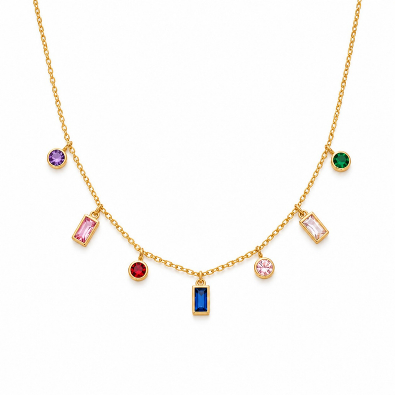 Multi-Gemstone Necklace