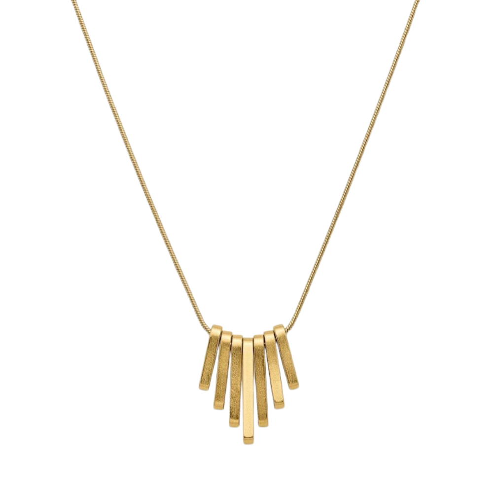 Golden Sunburst Necklace
