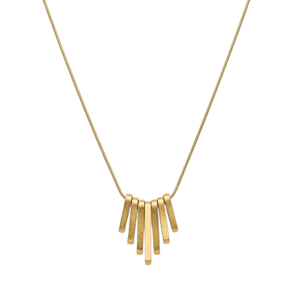 Golden Sunburst Necklace