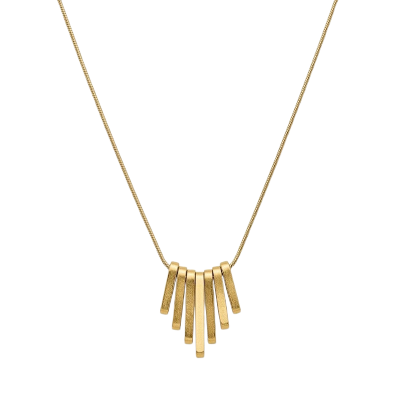 Golden Sunburst Necklace