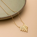 Golden Sunburst Necklace